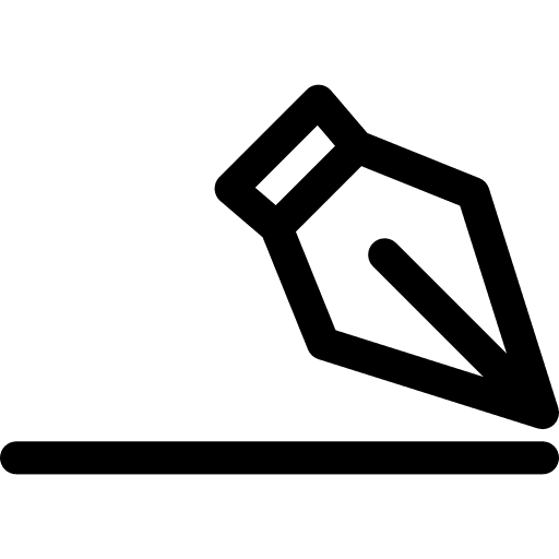 Signature pen drive pen signature icon Signature pen drive pen signature icon