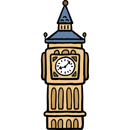 Big ben architectonic clock big ben icon