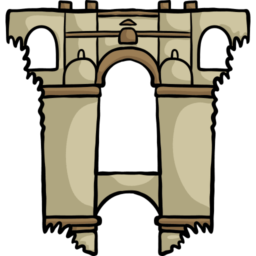 New bridge of ronda building malaga monument icon