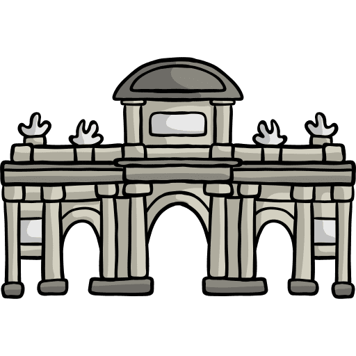 Alcala gate europe landmark architectonic icon