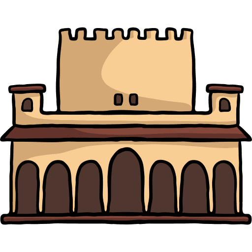 Alhambra landmark architectonic granada icon