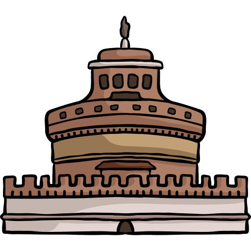 Castel sant angelo monuments europe architectonic icon