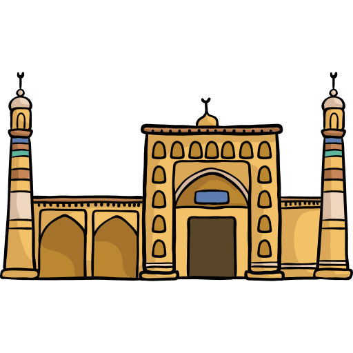 Id kah mosque china monument id kah mosque icon