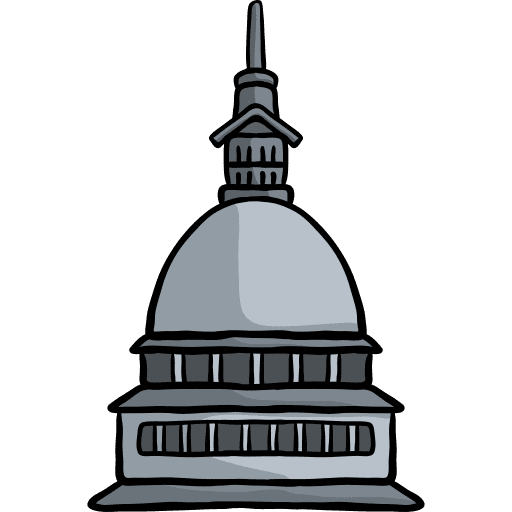 Mole antonelliana turin landmark architectonic icon