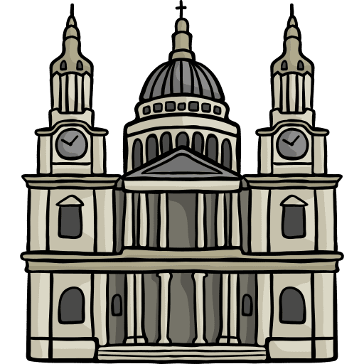 Saint paul cathedral monument london monuments icon