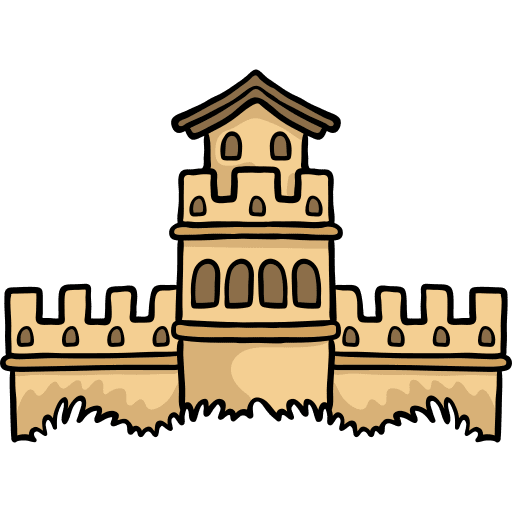 Great wall of china architectonic great wall of china asia icon