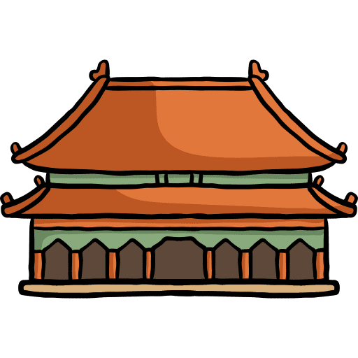 Hall of supreme harmony monument hall of supreme harmony building icon