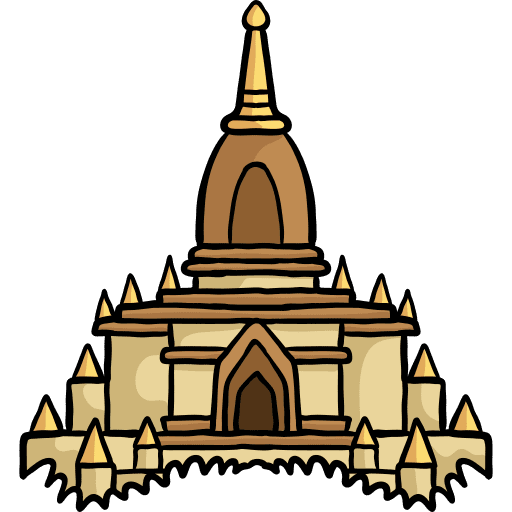 Thatbyinnyu temple building monuments burma icon