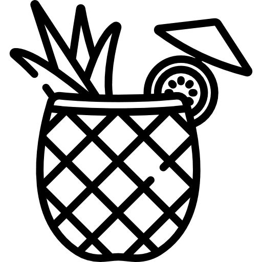 Cocktail alcoholic drinks pub food and restaurant icon Cocktail alcoholic drinks pub food and restaurant icon