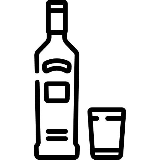 Vodka vodka alcoholic drink bottle icon