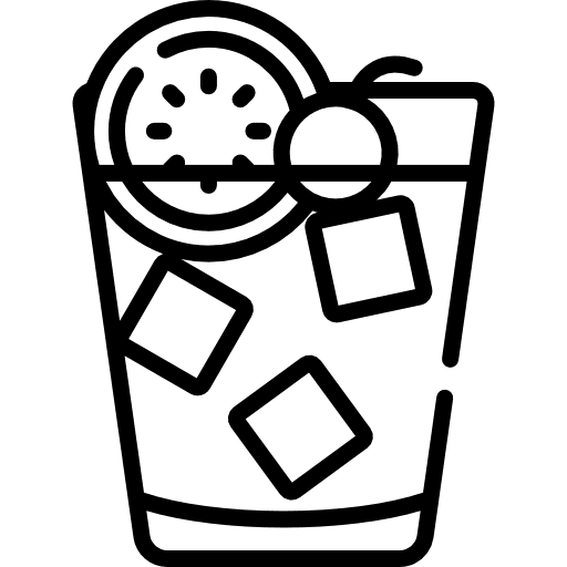 Old fashion alcoholic drink food and restaurant old fashion icon Old fashion alcoholic drink food and restaurant old fashion icon