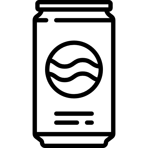 Soda sugar food can icon Soda sugar food can icon