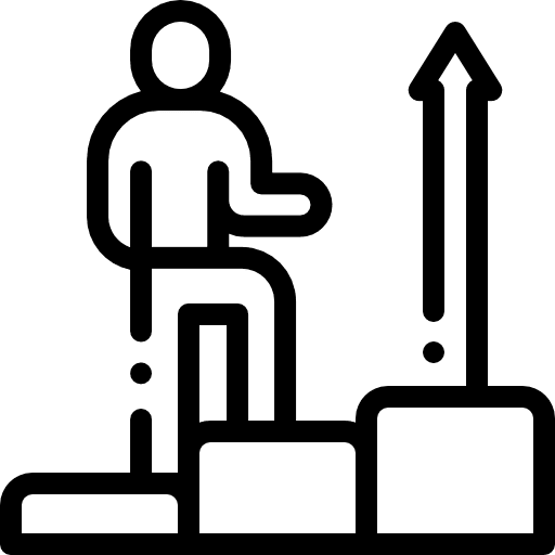 Develop professions and jobs people stats icon