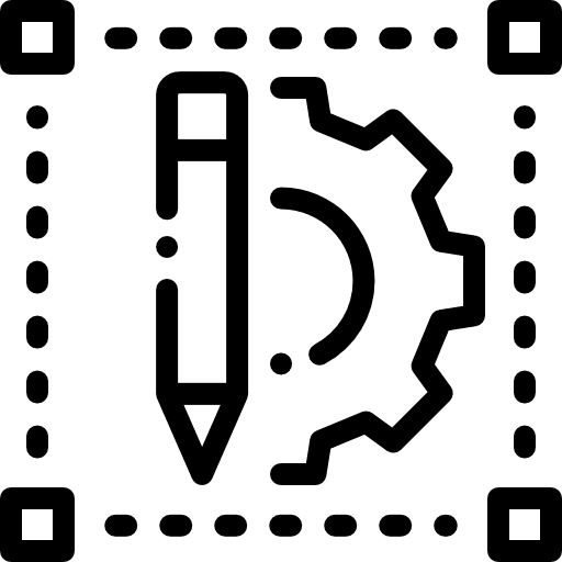 Setting graphic design setting programs icon Setting graphic design setting programs icon