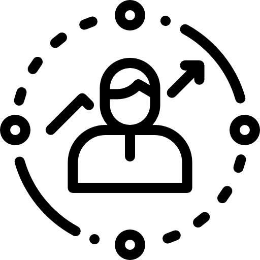 Strategy manager business and finance businessmen icon Strategy manager business and finance businessmen icon