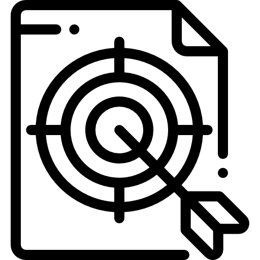 Target goals targeting arrow icon Target goals targeting arrow icon