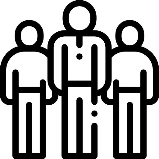 Workers user society users icon