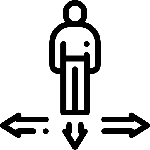 Choose standing man people icon Choose standing man people icon