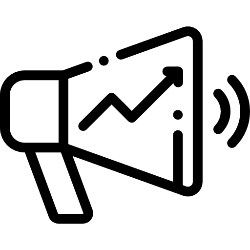 Marketing announcer sales marketing megaphone icon Marketing announcer sales marketing megaphone icon