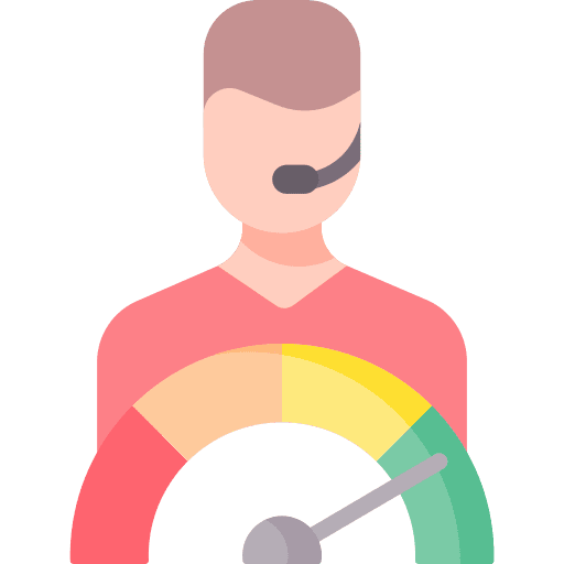 Call center agent commerce and shopping user avatar icon Call center agent commerce and shopping user avatar icon