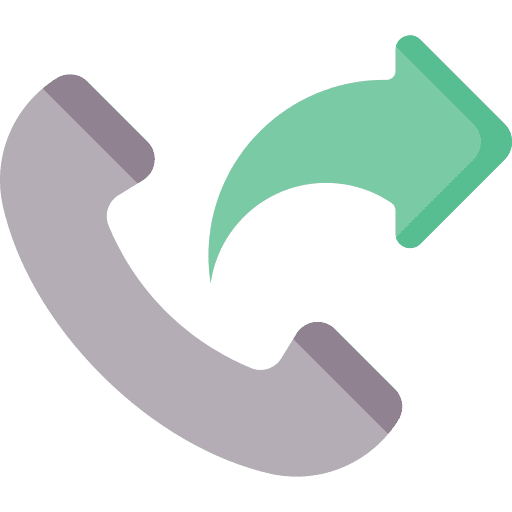 Outbound phone contact communications commerce and shopping icon Outbound phone contact communications commerce and shopping icon