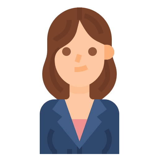 Avatar woman cute profile icon