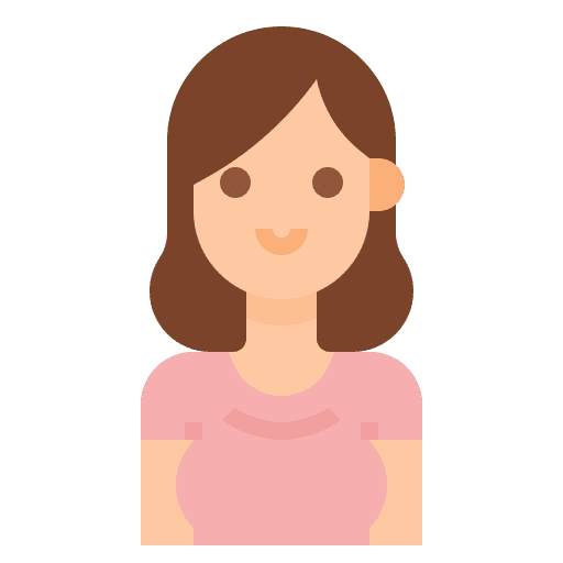 Avatar account woman cute icon