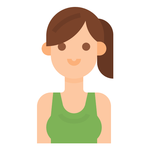 Avatar cute people account icon