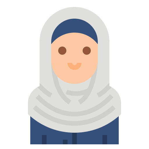 Avatar cute woman beautiful icon