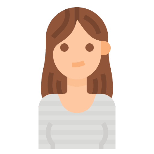 Avatar girl profile cute icon