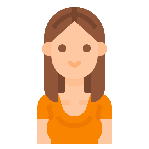 Avatar people beautiful cute icon Avatar people beautiful cute icon