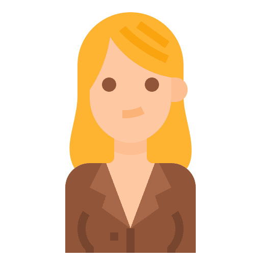 Avatar women profile account icon Avatar women profile account icon