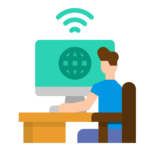Computer avatar monitor ui icon Computer avatar monitor ui icon