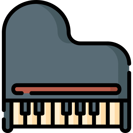 Grand piano entertainment orchestra grand piano icon