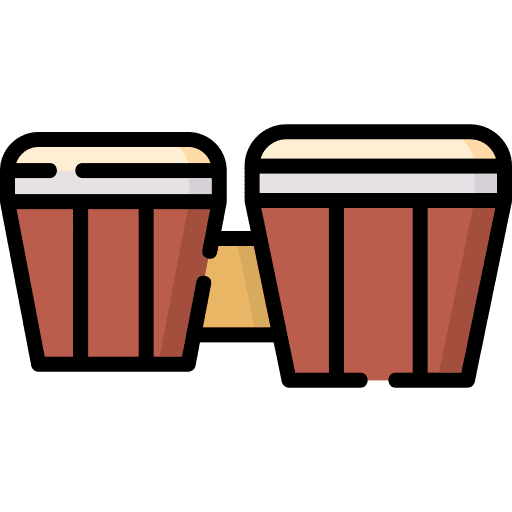 Bongos musical instrument percussion instrument bongos icon Bongos musical instrument percussion instrument bongos icon