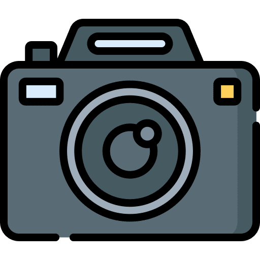Camera photo electronics technology icon