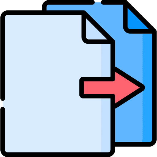Copy paper copy sheet icon