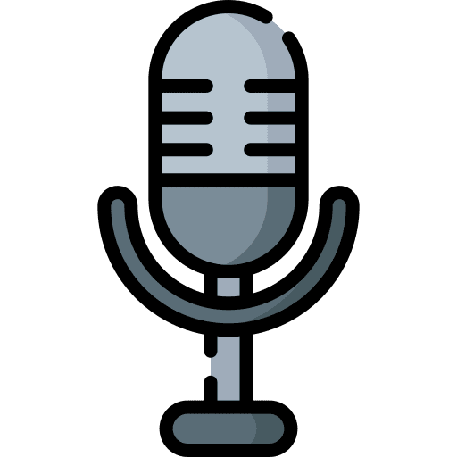 Voice recorder message mic voice recorder icon