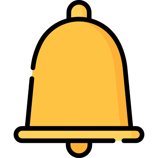 Notification notification musical instrument bell icon