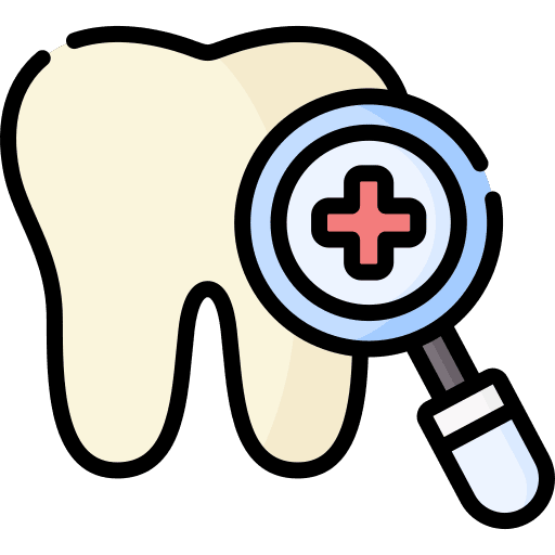 Dental checkup healthcare and medical dental care dentist icon Dental checkup healthcare and medical dental care dentist icon