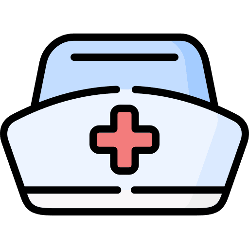 Nurse fashion medical equipment nursery icon Nurse fashion medical equipment nursery icon