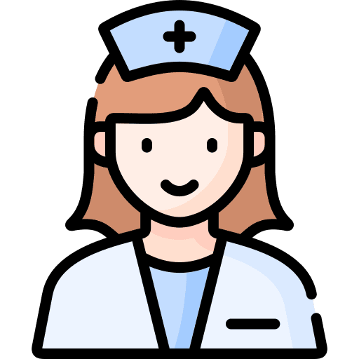Nurse illness medical assistance hospital icon
