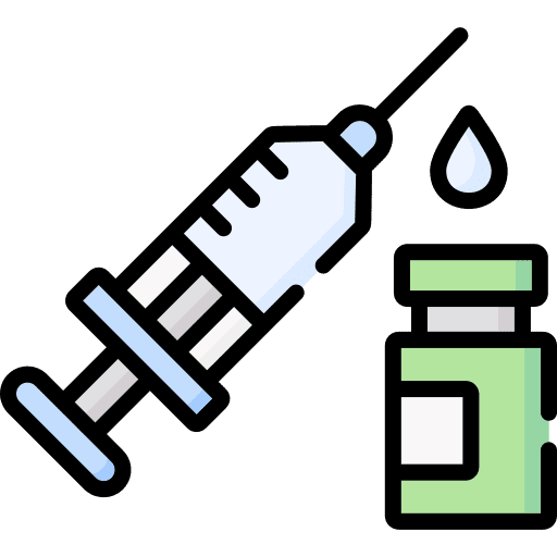Syringe disease healthcare and medical transmission icon