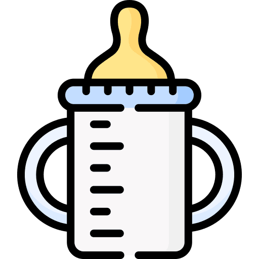 Baby feeder motherhood children nursery icon Baby feeder motherhood children nursery icon