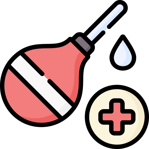 Pear enema experiment medicine hospital icon Pear enema experiment medicine hospital icon