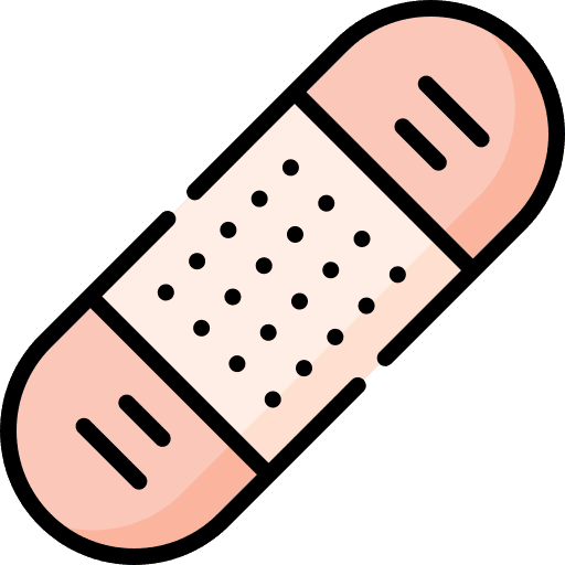 Bandage bandage healthcare and medical healing icon Bandage bandage healthcare and medical healing icon