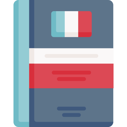 Book book french manual icon