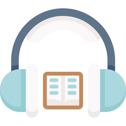Audiobook study reading ebook icon Audiobook study reading ebook icon