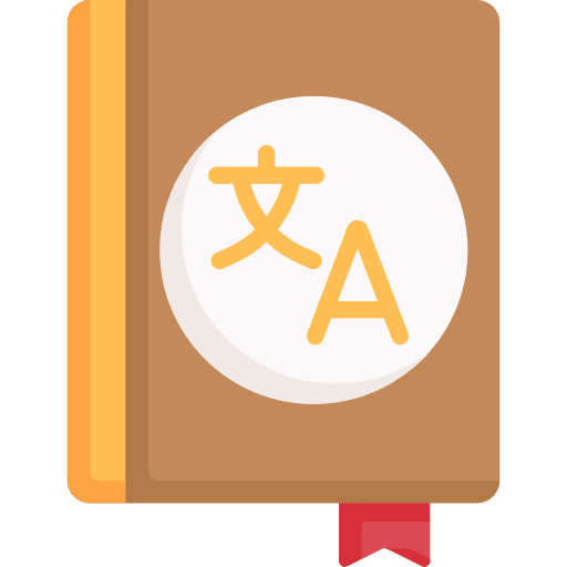 Translation translator library languages icon Translation translator library languages icon