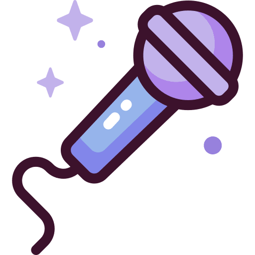 Karaoke speaker singer sing icon